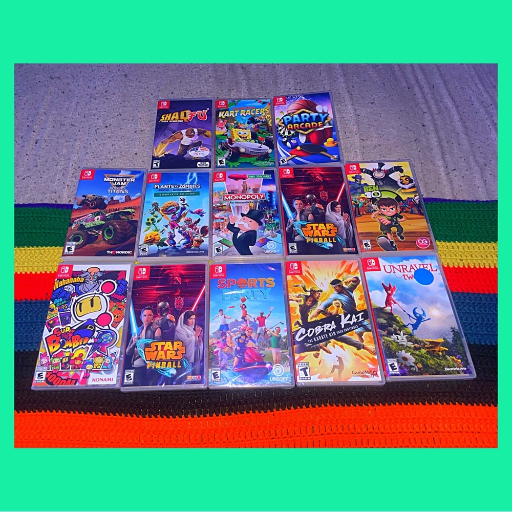 Brand New Nintendo Switch Game Lot